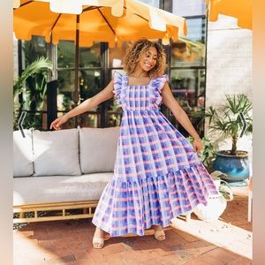 Buddy Love Tate Ruffle Maxi Dress /Picnic